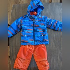 Columbia Winter Jacket and Snow Bibs 3T